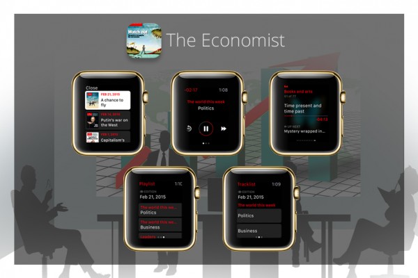Apps für goldene Apple Watch - The Economist