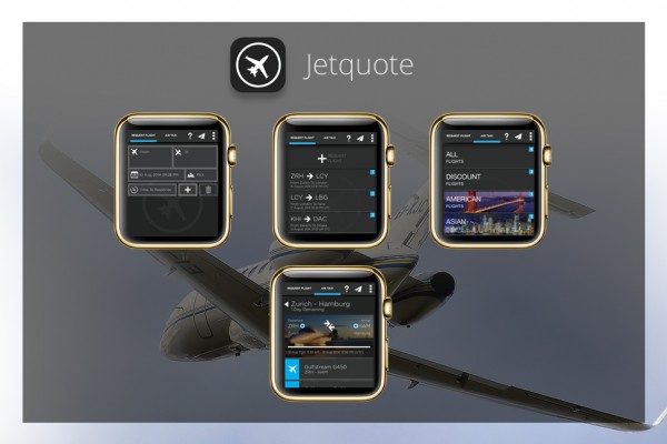 Apps für die goldene Apple Watch - Jetquote