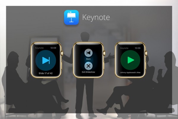 Apps für goldene Apple Watch - Keynote
